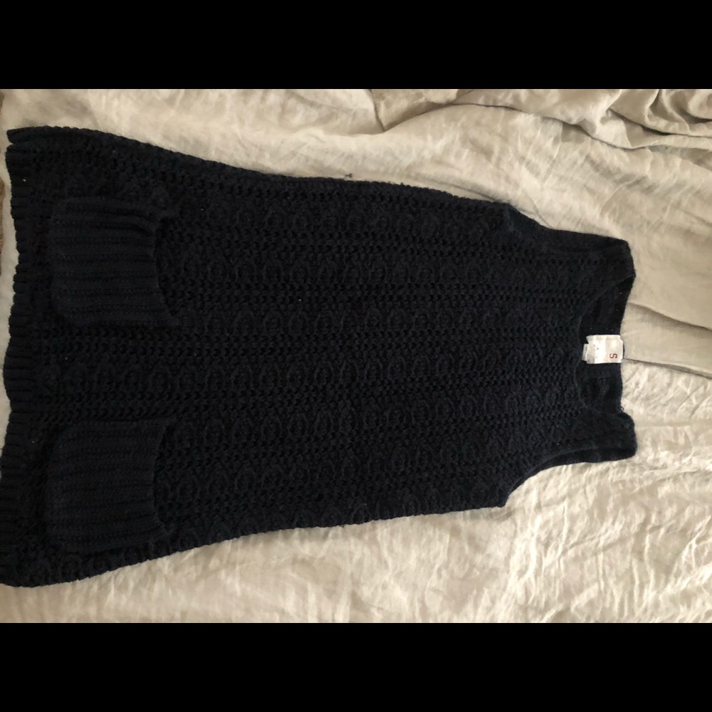 Anthropologie Navy vest